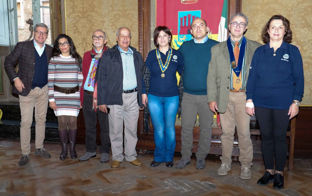 2016-11-05_Delegazione del RC Ariana la Rose ricevuta dal Sindaco di Osimo.