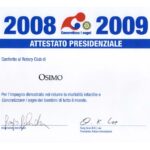 2009-06-28_Attestato Presidenziale al Club